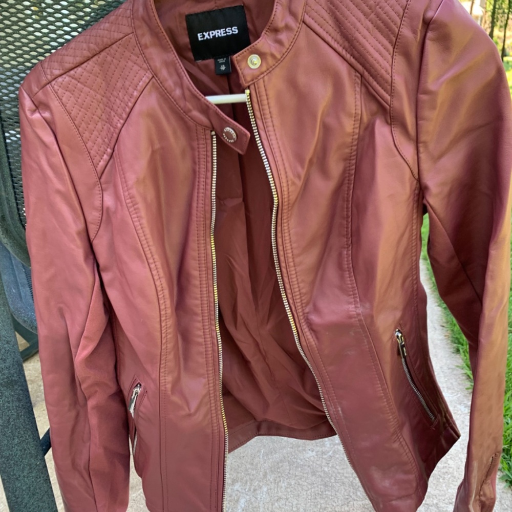 Express Leather Jacket - image 4